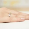 Klasyczny zaręczynowy pierścionek z białego złota z żółtym diamentem laboratoryjnym 0,15ct Lab Diamonds W0382.B3.LDY.01 marko