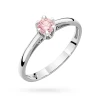 Klasyczny zaręczynowy pierścionek białe złoto różowy diament laboratoryjny Lab Diamonds W0133.B3.LDP.01 marko