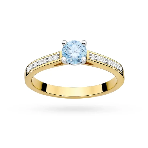 Pierścionek zaręczynowy ze złota diament laboratoryjny 0,50ct Lab Diamonds W0052.Z3.LDA.02 marko