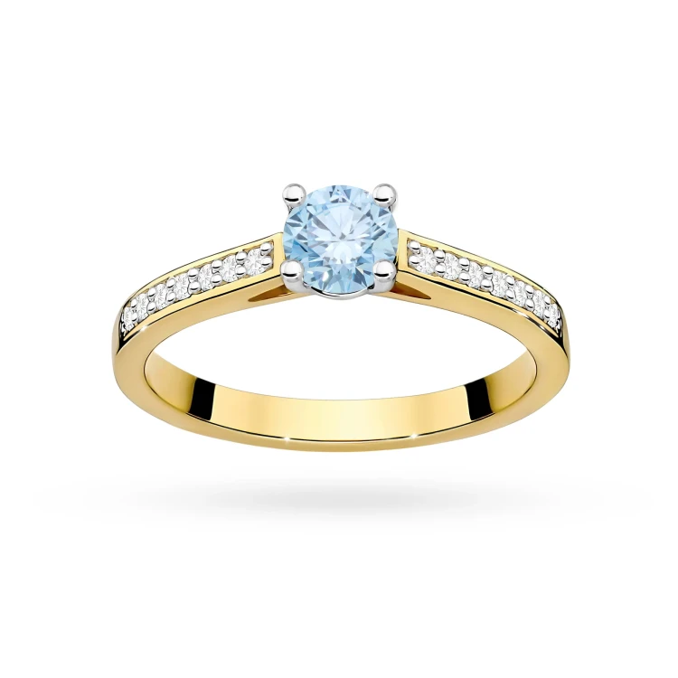 Pierścionek zaręczynowy ze złota diament laboratoryjny 0,50ct Lab Diamonds W0052.Z3.LDA.02 marko