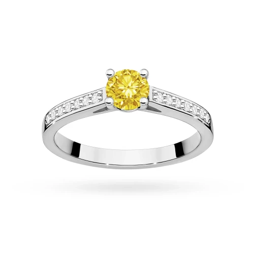 Pierścionek zaręczynowy z białego złota diament laboratoryjny 0,50ct Lab Diamonds W0052.B3.LDY.02 marko