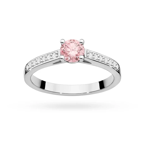 Pierścionek zaręczynowy z białego złota diament laboratoryjny 0,50ct Lab Diamonds W0052.B3.LDP.02 marko