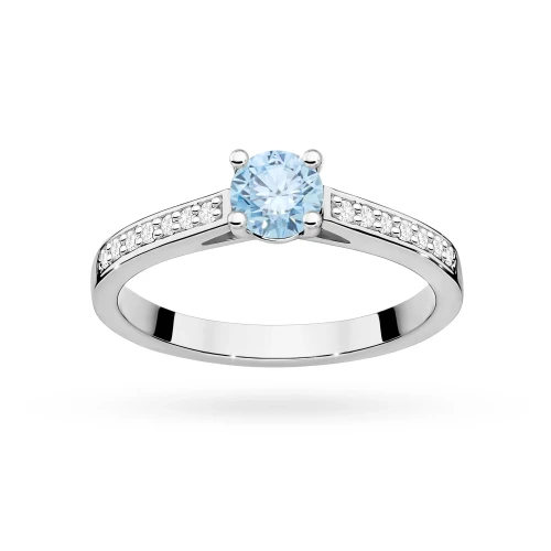 Pierścionek zaręczynowy z białego złota diament laboratoryjny 0,50ct Lab Diamonds W0052.B3.LDA.02 marko