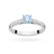 Pierścionek zaręczynowy z białego złota diament laboratoryjny 0,50ct Lab Diamonds W0052.B3.LDA.02 marko