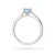 Pierścionek zaręczynowy z białego złota diament laboratoryjny 0,50ct Lab Diamonds W0052.B3.LDA.02 marko