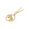 Złoty wisiorek zawieszka znak zodiaku Baran złoto 585 Z371-585-BARAN MARKO