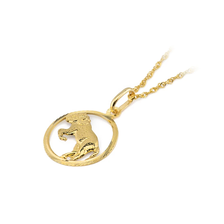 Złoty wisiorek zawieszka znak zodiaku Baran złoto 585 Z371-585-BARAN MARKO