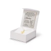 Złoty łańcuszek ankier 333 i owalny diamentowany medalik Matka Boska Częstochowska D572-333-L149 marko
