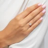 Pierścionek zaręczynowy z owalnym kamieniem 0,30ct z żółtego złota 375 Lab Diamonds W0583.Z5.LDW.01 marko