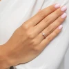 Złoty pierścionek z owalnym diamentem laboratoryjnym 0,30ct Lab Diamonds 375 W0582.Z5.LDW.01 marko