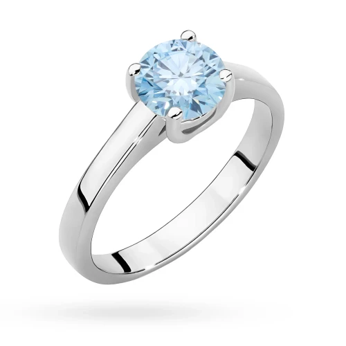 Pierścionek białe złoto diament laboratoryjny 1,00ct oprawa cathedral Lab Diamonds W0544.B3.LDA marko