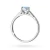 Pierścionek białe złoto diament laboratoryjny 0,50ct oprawa cathedral Lab Diamonds W0544.B3.LDA.02 marko