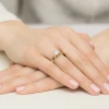 Pierścionek zaręczynowy z żółtego złota z okazałym diamentem laboratoryjnym 1,00ct Lab Diamonds W0526.Z3.LDW.04 marko