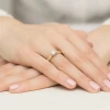 Pierścionek zaręczynowy z żółtego złota z okazałym diamentem laboratoryjnym 0,70ct Lab Diamonds W0526.Z3.LDW.03 marko