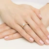 Pierścionek zaręczynowy z żółtego złota z okazałym diamentem laboratoryjnym 0,50ct Lab Diamonds W0526.Z3.LDW.02 marko