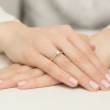 Pierścionek zaręczynowy z żółtego złota z okazałym diamentem laboratoryjnym 0,40ct Lab Diamonds W0526.Z3.LDW.01 marko