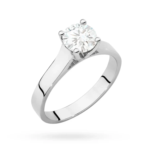 Pierścionek zaręczynowy z białego złota z okazałym diamentem laboratoryjnym 1,00ct Lab Diamonds W0526.B3.LDW.04 marko