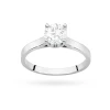 Pierścionek zaręczynowy z białego złota z okazałym diamentem laboratoryjnym 1,00ct Lab Diamonds W0526.B3.LDW.04 marko
