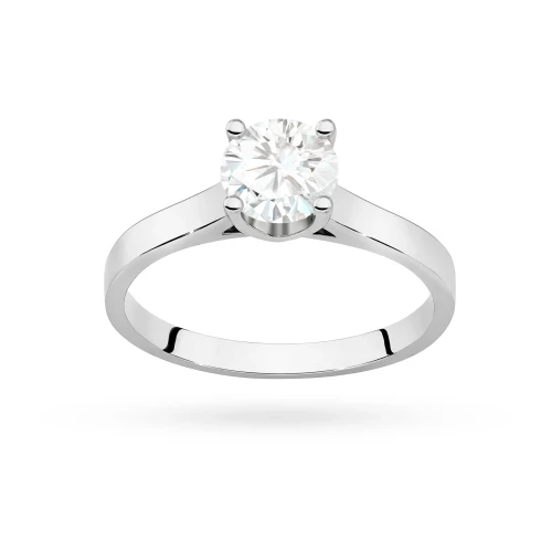 Pierścionek zaręczynowy z białego złota z okazałym diamentem laboratoryjnym 1,00ct Lab Diamonds W0526.B3.LDW.04 marko