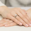 Pierścionek zaręczynowy z białego złota z okazałym diamentem laboratoryjnym 1,00ct Lab Diamonds W0526.B3.LDW.04 marko