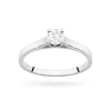 Pierścionek zaręczynowy z białego złota z okazałym diamentem laboratoryjnym 0,50ct Lab Diamonds W0526.B3.LDW.02 marko