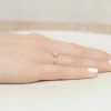 Pierścionek zaręczynowy ze złota z diamentem laboratoryjnym w sześciu łapkach 0,30ct Lab Diamonds W0496.Z3.LDW.01 marko
