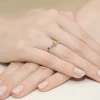 Pierścionek zaręczynowy żółte złoto i żółty i białe laboratoryjne Lab Diamonds W0399.Z3.LDY.01 marko