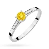 Pierścionek zaręczynowy białe złoto i żółty i białe laboratoryjne Lab Diamonds W0399.B3.LDY.01 marko