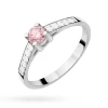 Ponadczasowy zaręczynowy pierścionek z białego złota z różowym diamentem laboratoryjnym 0,30ct Lab Diamonds W0364.B3.LDP.01 marko