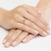 Złoty pierścionek z różowym diamentem laboratoryjnym 0,15ct Lab Diamonds w klasycznym stylu W0295.Z3.LDP.01 marko