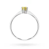 Tradycyjny pierścionek zaręczynowy żółty diament laboratoryjny 0,15ct białe złoto Lab Diamonds W0256.B3.LDY.01 marko