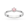 Tradycyjny pierścionek zaręczynowy różowy diament laboratoryjny 0,15ct białe złoto Lab Diamonds W0256.B3.LDP.01 marko