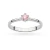 Tradycyjny pierścionek zaręczynowy różowy diament laboratoryjny 0,15ct białe złoto Lab Diamonds W0256.B3.LDP.01 marko