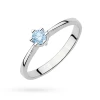 Tradycyjny pierścionek zaręczynowy niebieski diament laboratoryjny 0,15ct białe złoto Lab Diamonds  W0256.B3.LDA.01 marko
