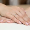 Klasyczny pierścionek zaręczynowy diament laboratoryjny 0,10ct złoty Lab Diamonds złoto 375 W0230.Z5.LDW.02 marko