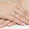 Klasyczny pierścionek zaręczynowy diament laboratoryjny 0,10ct złoty Lab Diamonds złoto 375 W0230.Z5.LDW.02 marko
