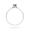 Zaręczynowy pierścionek białe złoto rubin 0,15ct Klasyka W0222.B3.RUR.02 marko