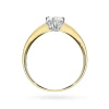 Klasyczny pierścionek zaręczynowy złoto 375 diament laboratoryjny 0,15ct Lab Diamonds W0171.Z5.LDW.01 marko