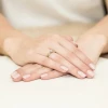 Klasyczny pierścionek zaręczynowy złoto 375 diament laboratoryjny 0,15ct Lab Diamonds W0171.Z5.LDW.01 marko