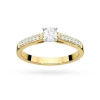 Pierścionek zaręczynowy ze złota 375 diament laboratoryjny 0,30ct Lab Diamonds W0052.Z5.LDW.01 marko
