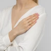 Klasyczny złoty zaręczynowy pierścionek z pojedynczym diamentem laboratoryjnym Lab Diamonds W0045.Z3.LDW.01 marko