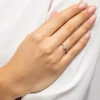 Pierścionek zaręczynowy z białego złota z diamentem laboratoryjnym 0,25ct w sześciu łapkach Lab Diamonds P0172.B3.LDW.01 marko