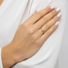 Pierścionek ze złota 375 z diamentem laboratoryjnym 0,30ct w ośmiu łapkach Lab Diamonds P0168.Z5.LDW.01 marko