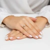 Pierścionek ze złota z diamentem laboratoryjnym 0,30ct w ośmiu łapkach Lab Diamonds P0168.Z3.LDW.01 marko