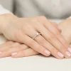 Pierścionek zaręczynowy z białego złota z okazałym brylantem 0,40ct ażurowa oprawa Klasyka W0526.B3.DIW.01 marko