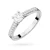 Pierścionek zaręczynowy białe złoto brylanty 0,62ct  W052-585-B0.62 MARKO