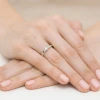 Klasyczny zaręczynowy pierścionek z białego złota z diamentem laboratoryjnym 0,25ct Lab Diamonds W0222.B3.LDW.09 marko W0222.B3.LDW.09 marko