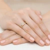 Klasyczny pierścioenk zaręczynowy z diamentem laboratoryjnym 0,20ct żółte złoto Lab Diamonds W0222.Z3.LDW.07 marko
