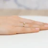 Klasyczny pierścioenk zaręczynowy z diamentem laboratoryjnym 0,20ct żółte złoto Lab Diamonds W0222.Z3.LDW.07 marko