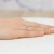 Klasyczny pierścioenk zaręczynowy z diamentem laboratoryjnym 0,20ct żółte złoto Lab Diamonds W0222.Z3.LDW.07 marko